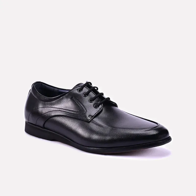 Relaxed Option Pember Black Lace Up Dress Shoes 0111233