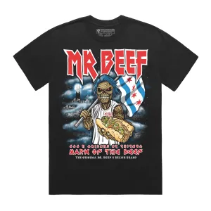 Mr. Beef X Relish Collab - 666 Mark of the BEEF - Garment Dyed - Black Flexible Collar