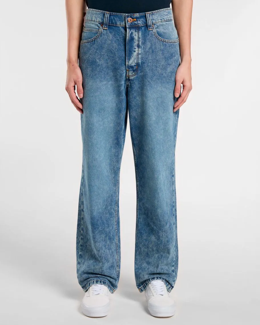 Dickies Thomasville Relaxed Fit Mens Jeans - Rinsed Blue Fade Tailored Style