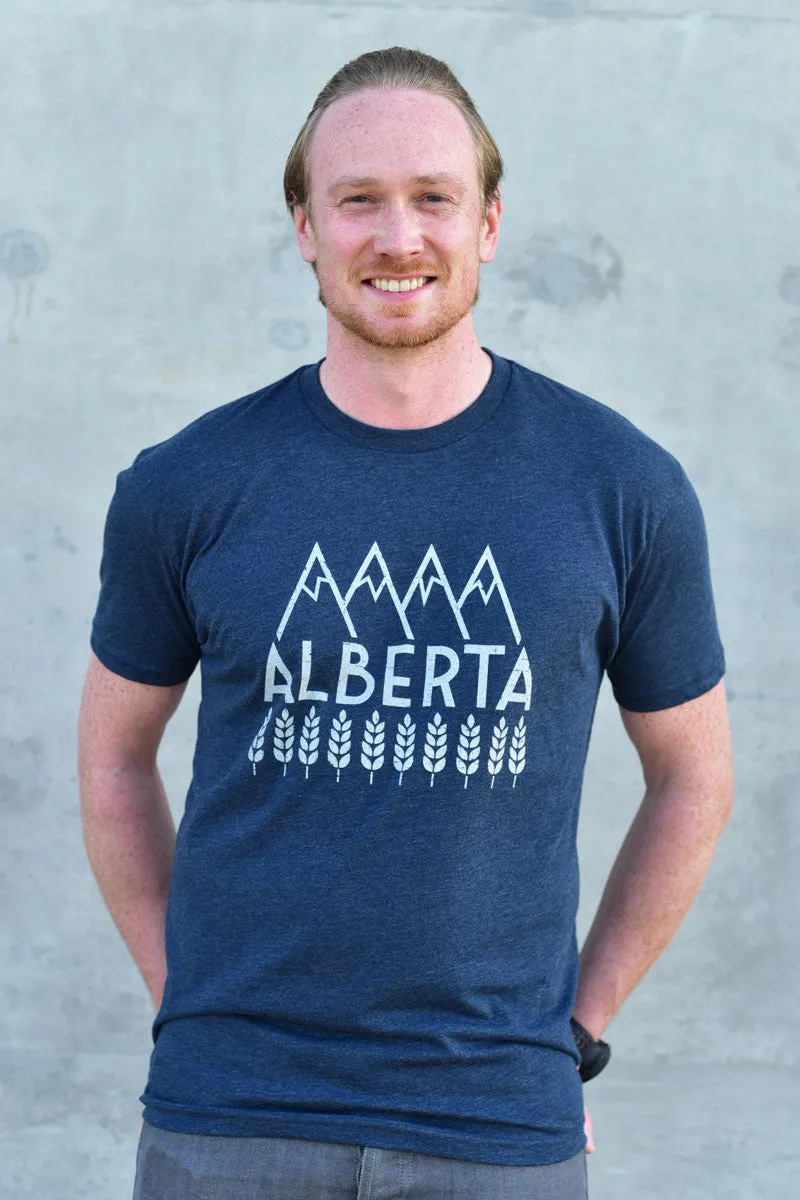 Urban Fashion Relax Fit Design Explore Alberta T-shirt