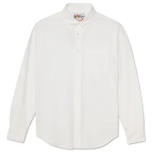 Easy Shirt - Cotton Oxford - White Low Profile Pocket Design