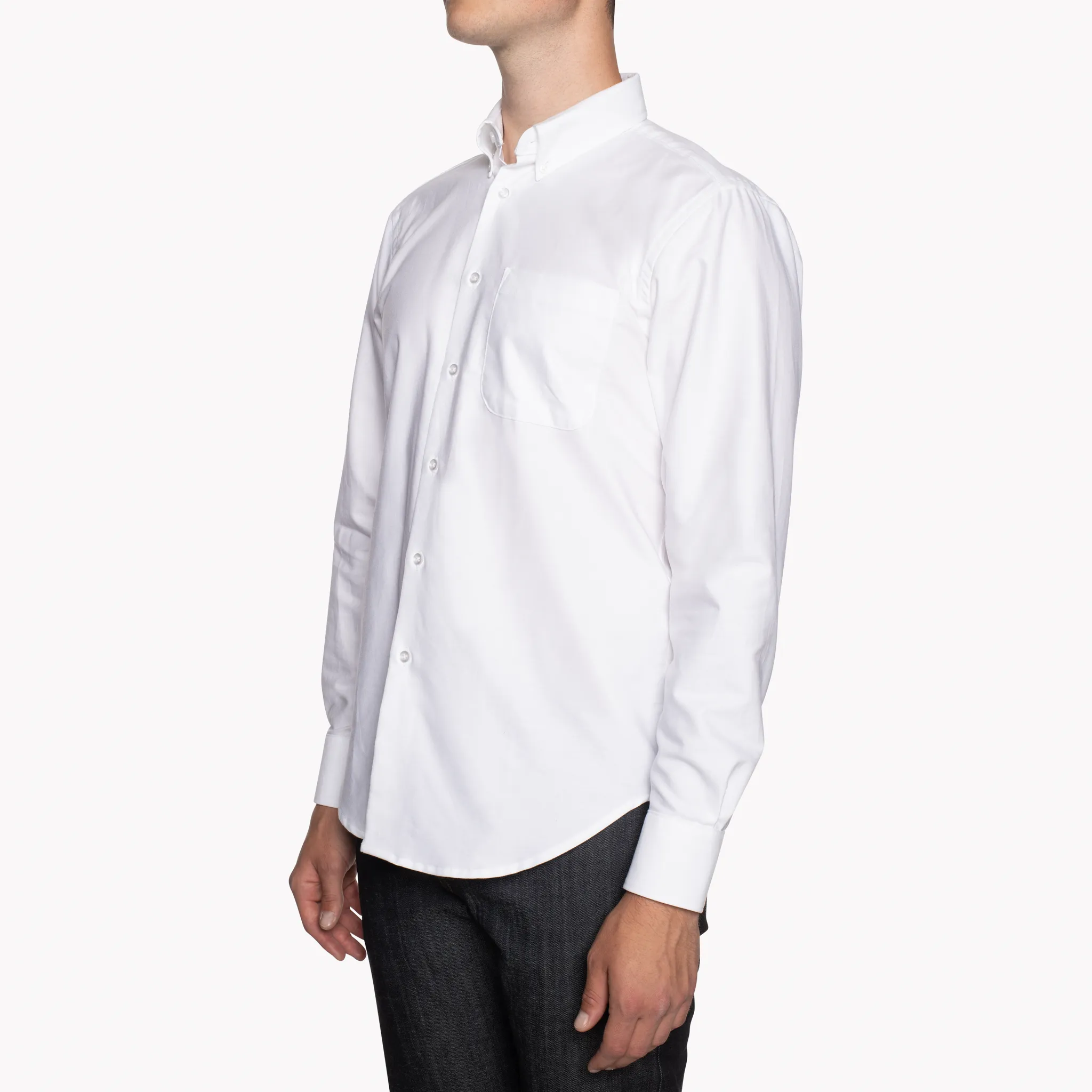 Easy Shirt - Cotton Oxford - White Designer Look