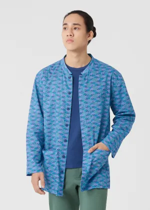 Layered Sleeve Cuffs Striped Design PICTOR - WATER GOAT