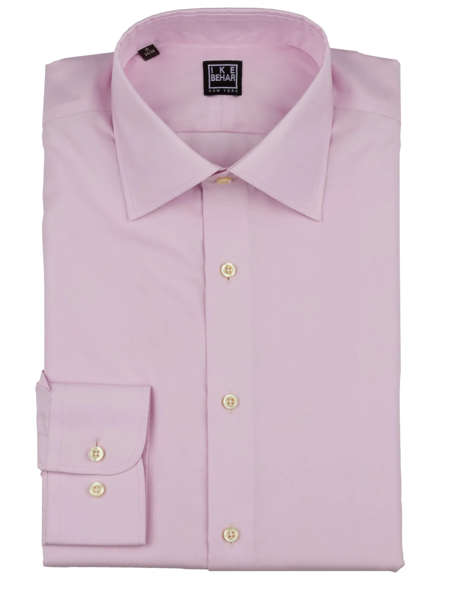 Business casual Pink Twill Dress Shirt