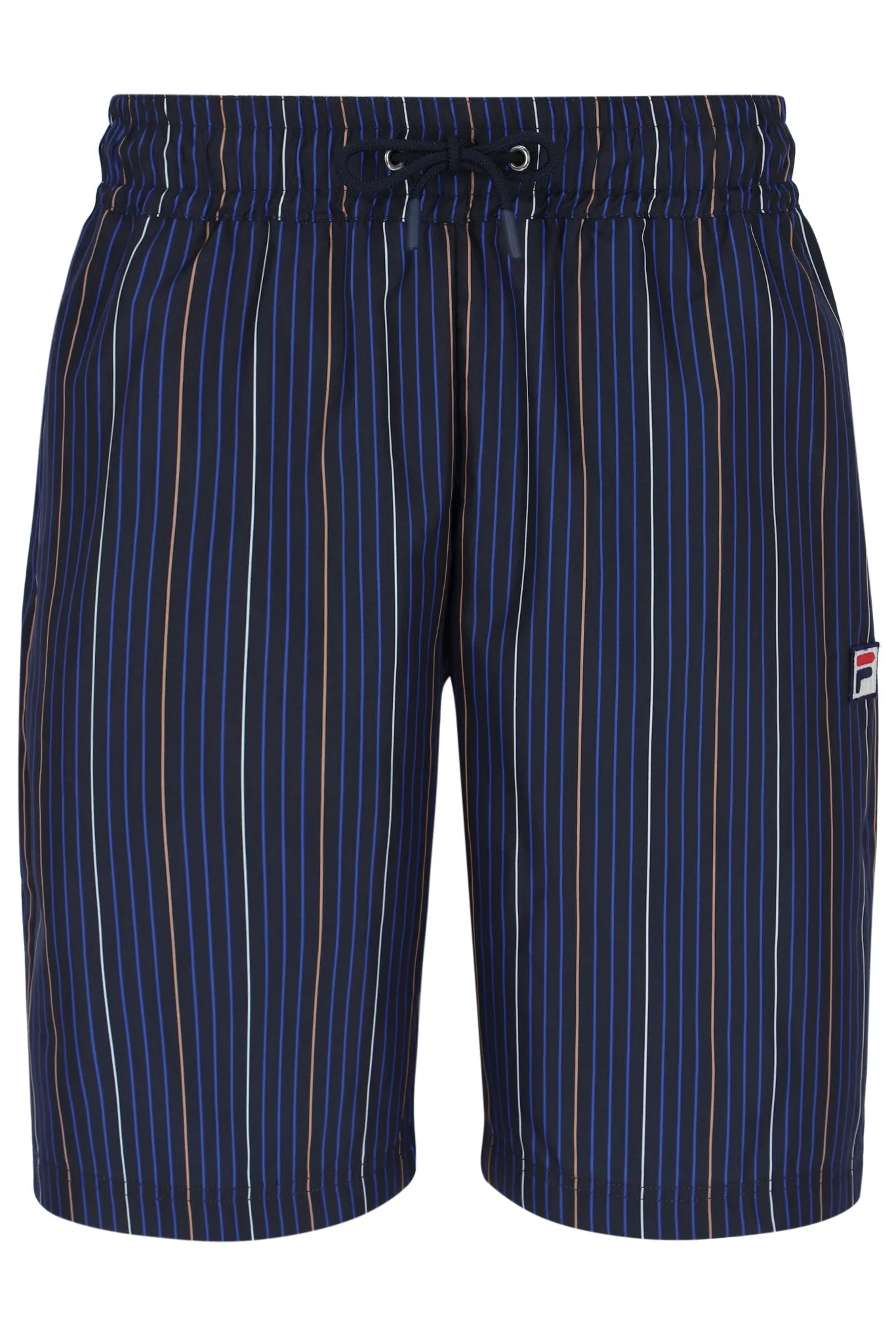 Pinstripe Shorts Flexible Support Smart Casual