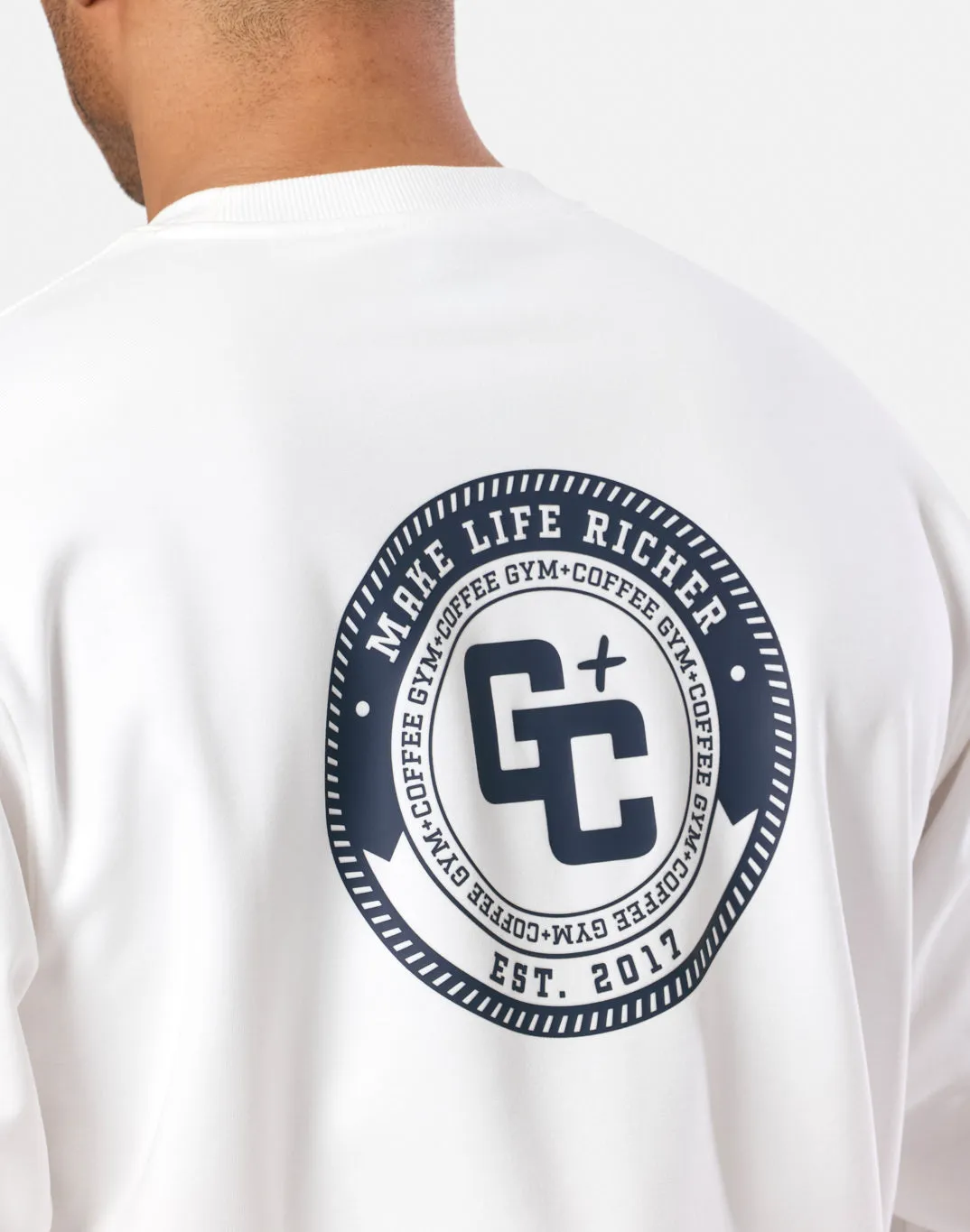 Clubhouse Crew in Ultra White Fashion Layering