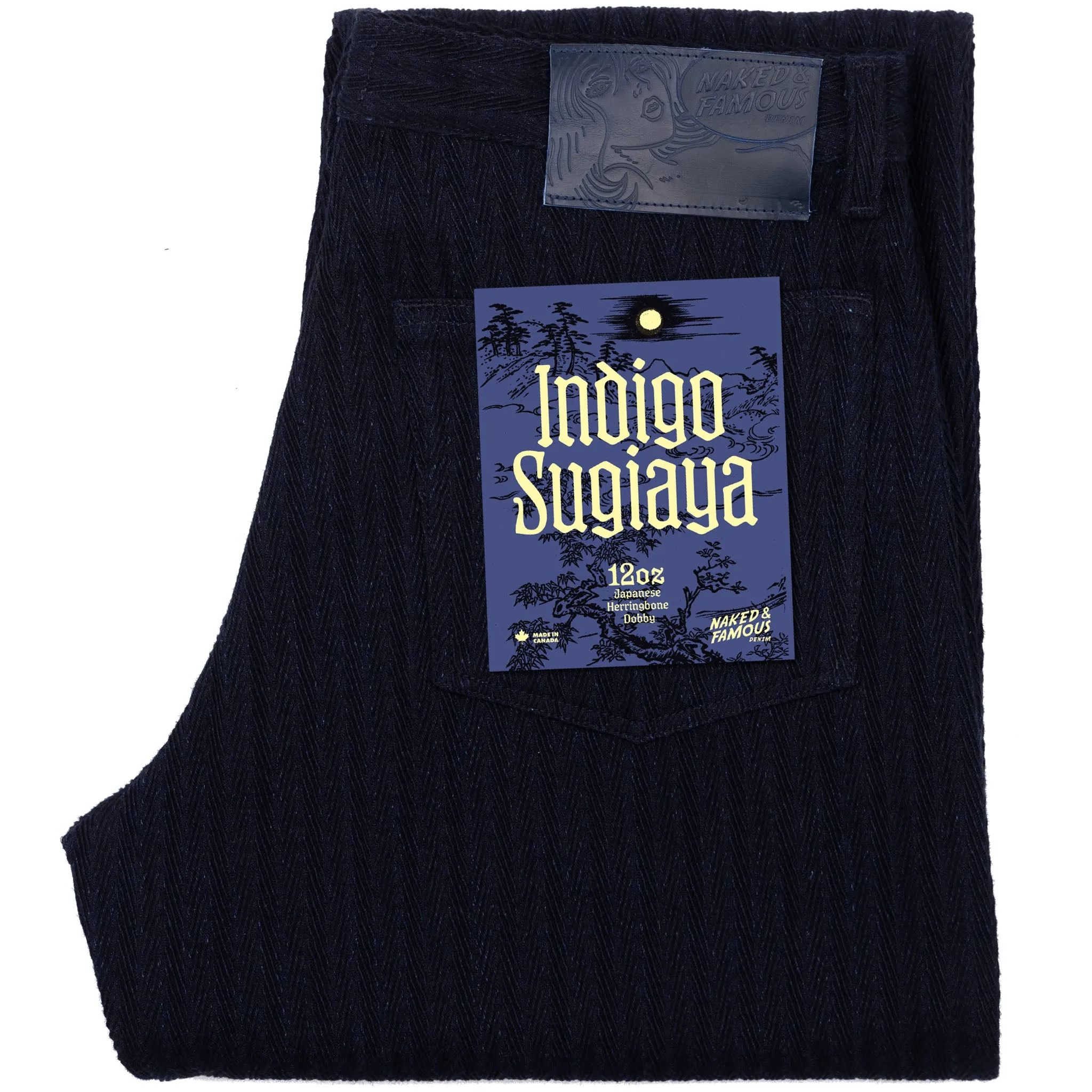 Pleated Trouser - Indigo Sugiaya - Indigo No Bunching