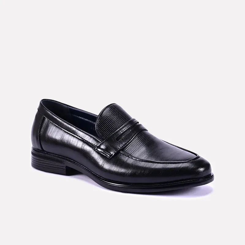 Exact Size Parker Black Glossy Dress Shoes 0111239