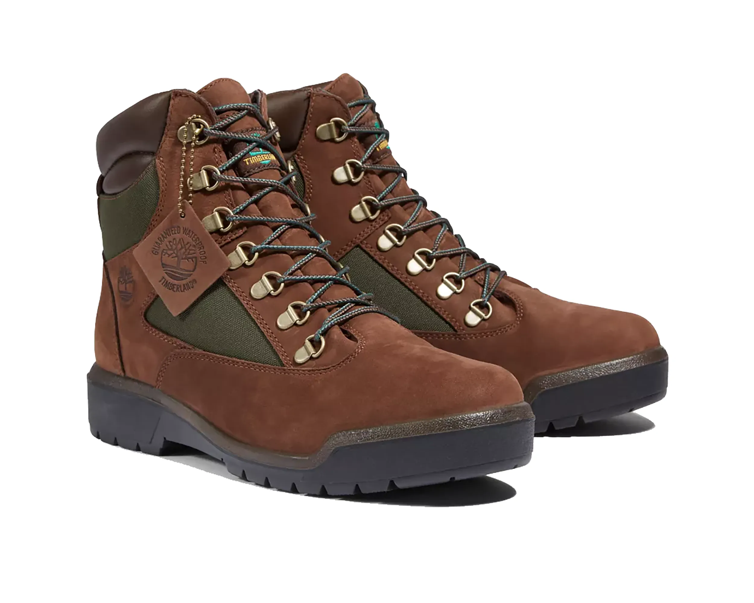 MEN`S 6-INCH WATERPROOF FIELD BOOTS Padded Interior Mountain Climber