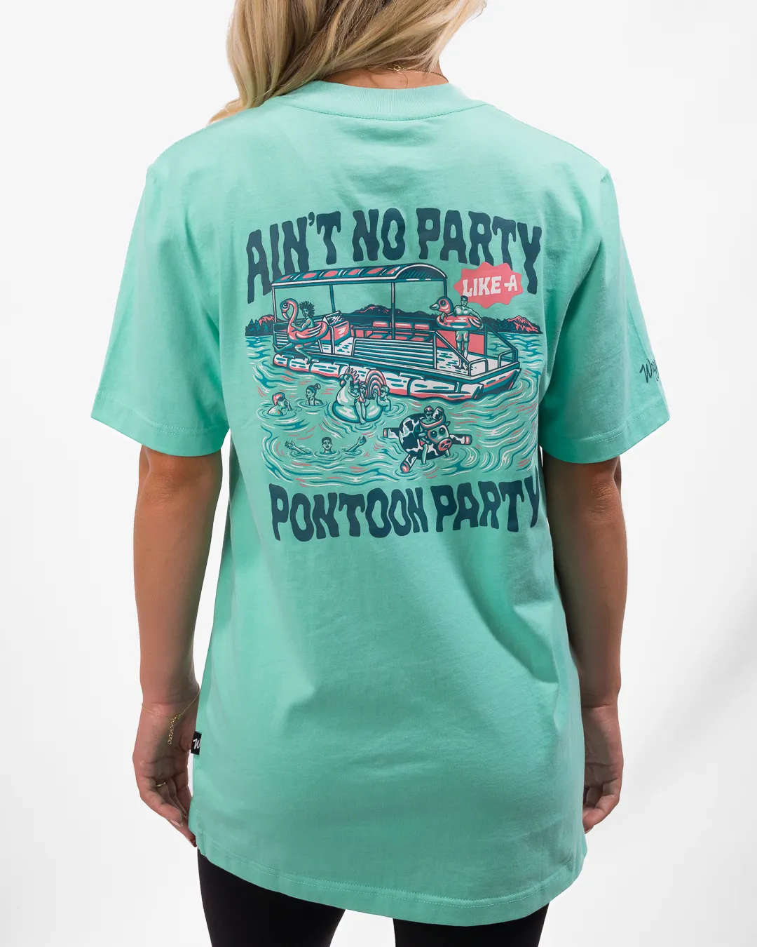 Modern Smart Cozy Touch Pontoon Party T-Shirt