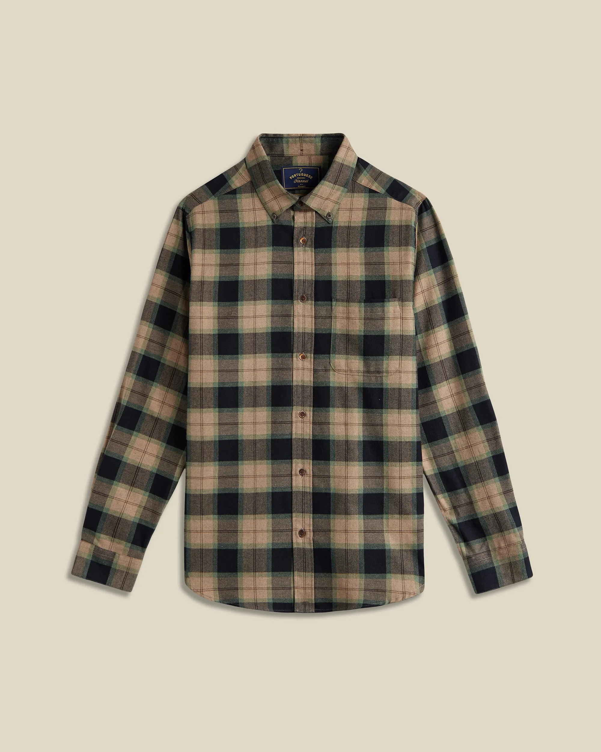 Midweight Textile Luxurious Feel Portuguese Flannel Bass Shirt