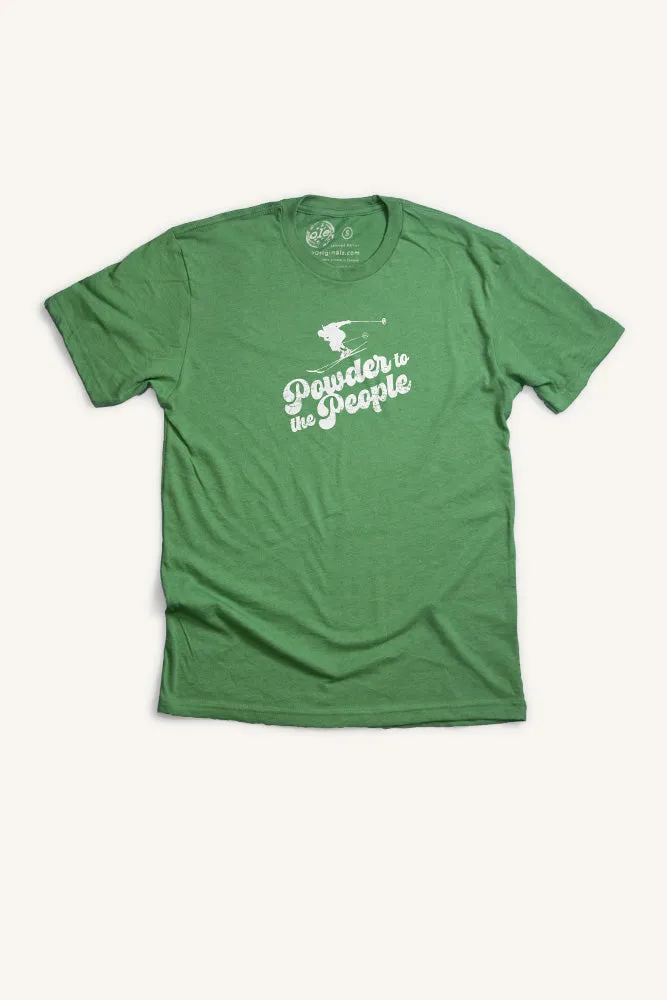 Powder to the People T-shirt Quick Dry Technology OdorResistant