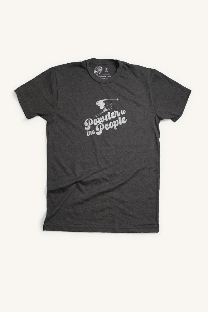 Powder to the People T-shirt Essential Wear Multi Purpose Wear