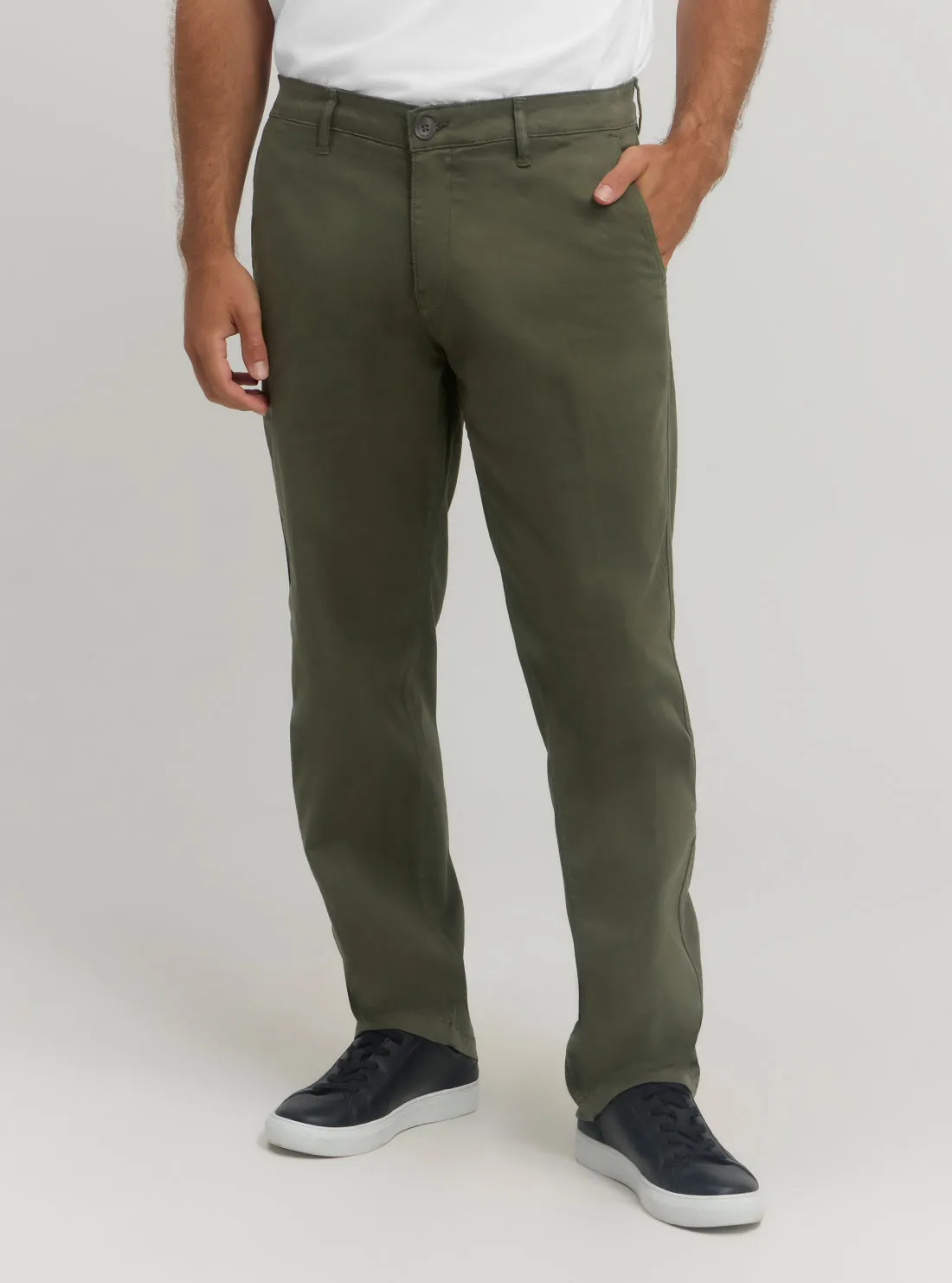 Comfy Wardrobe Olive Green Angels Chino Pants