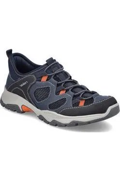 Urban Walk Rieker Summer shoe B8350-14 in Navy/Black