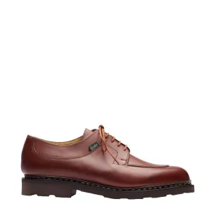 Court Grip Move Light Paraboot Avignon Shoe Smooth Leather Marron