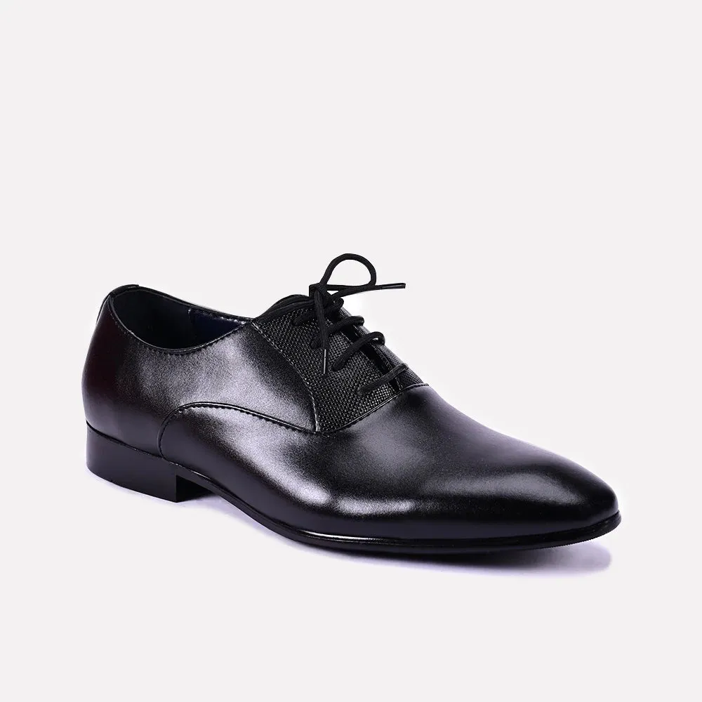 Anti Slip Sole Safety Shade Edward Black Formal Shoes 0111015