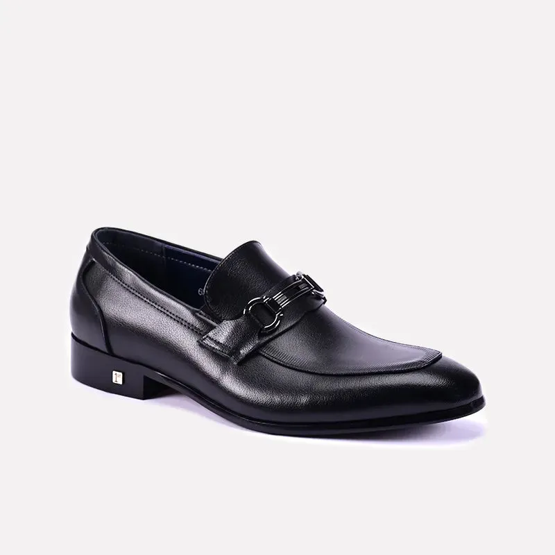 Wellington Black Loafer Dress Shoes 0111235 Easy to Wear