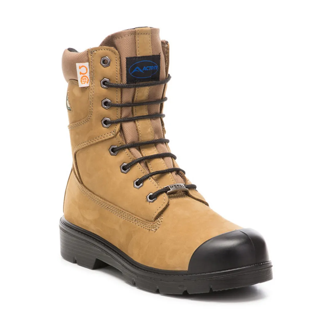 Feather Light Active Nomad Breathable Cold Climate Prolite 8" Steel Toe Leather Work Boots A9045-12