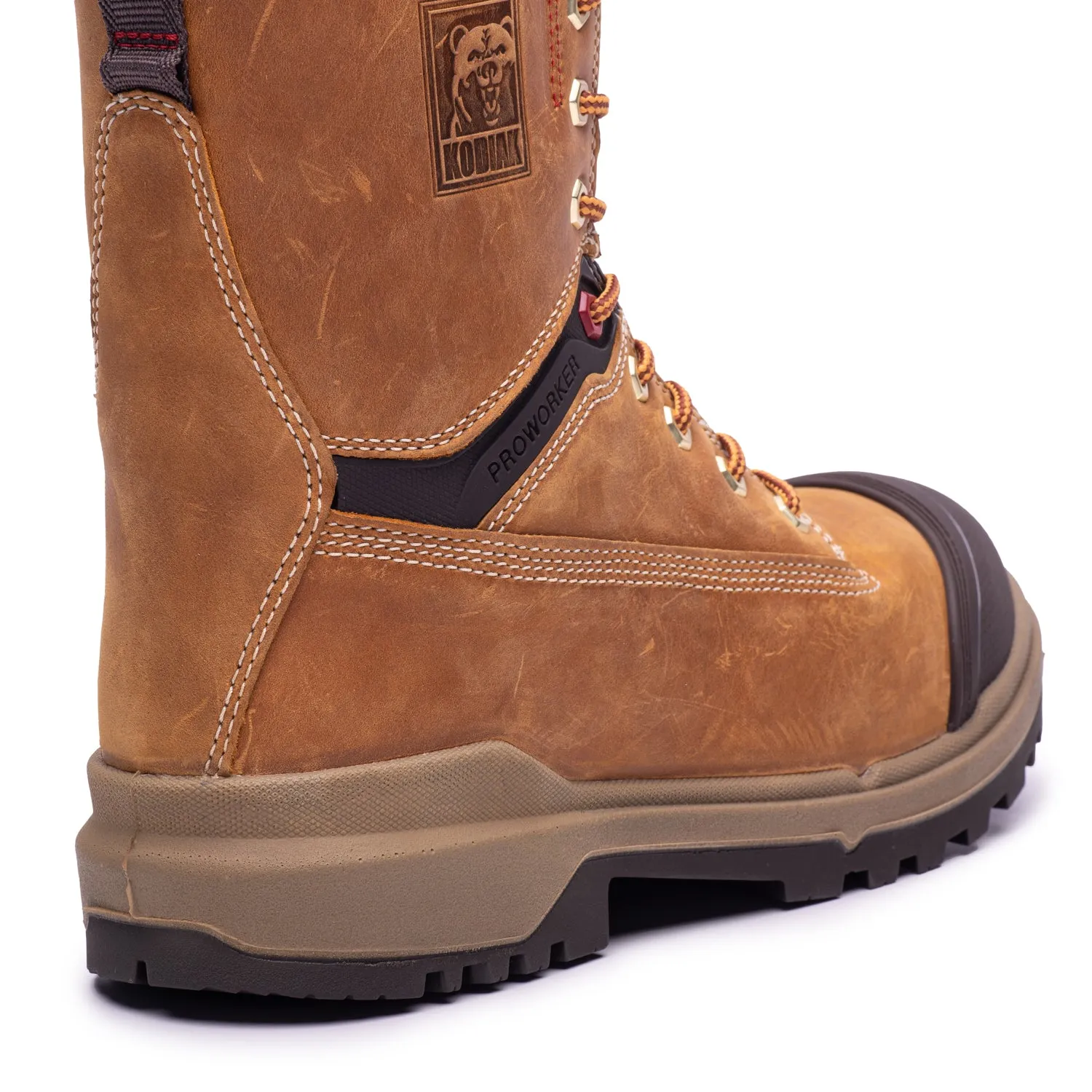 Deep Tread Ultimate Style ProWorker Master Men's 8" Composite Toe Work Boots 4NK3WT