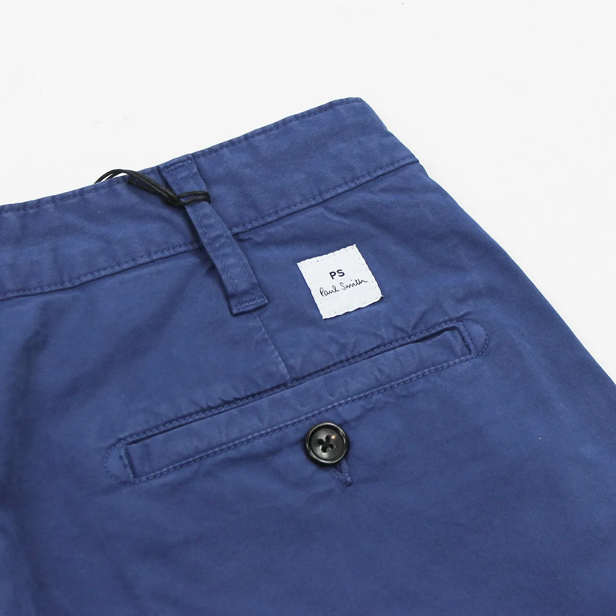PS Paul Smith - Garment Dyed Chino Shorts in Cobalt Blue Running Gear vest