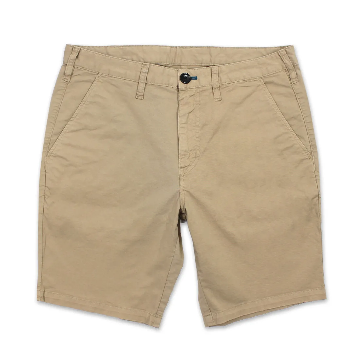 Day Trip Wear ribbed texture PS Paul Smith - Garment Dyed Shorts in Camel