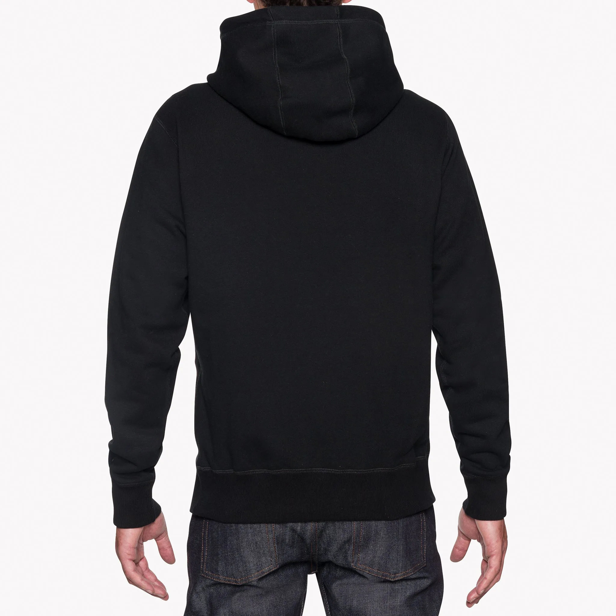 Pullover Hoodie - Heavyweight Terry - Black All Purpose Layer Unique selling points