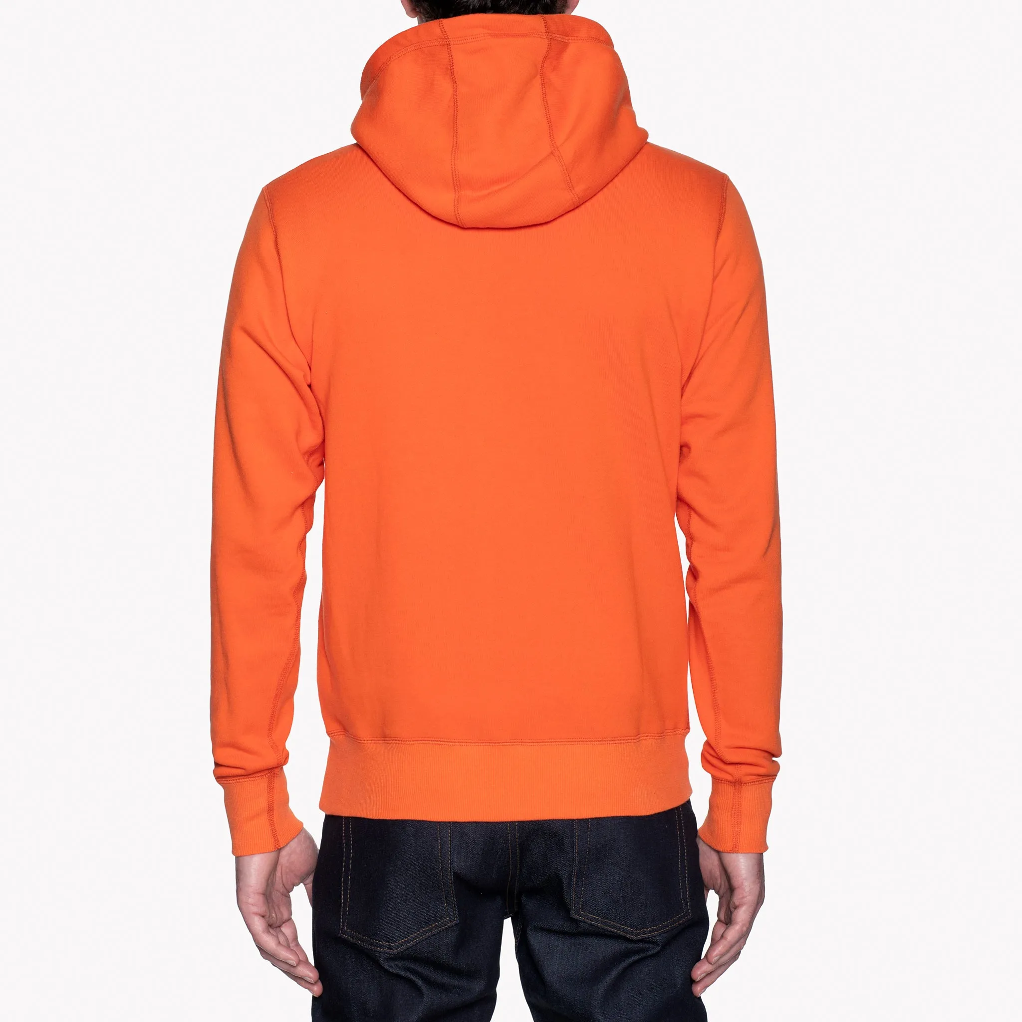 goes with boots Pullover Hoodie - Orange Terry