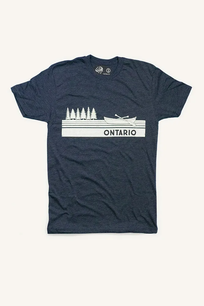 Retro Ontario T-shirt Slim Fit Cut