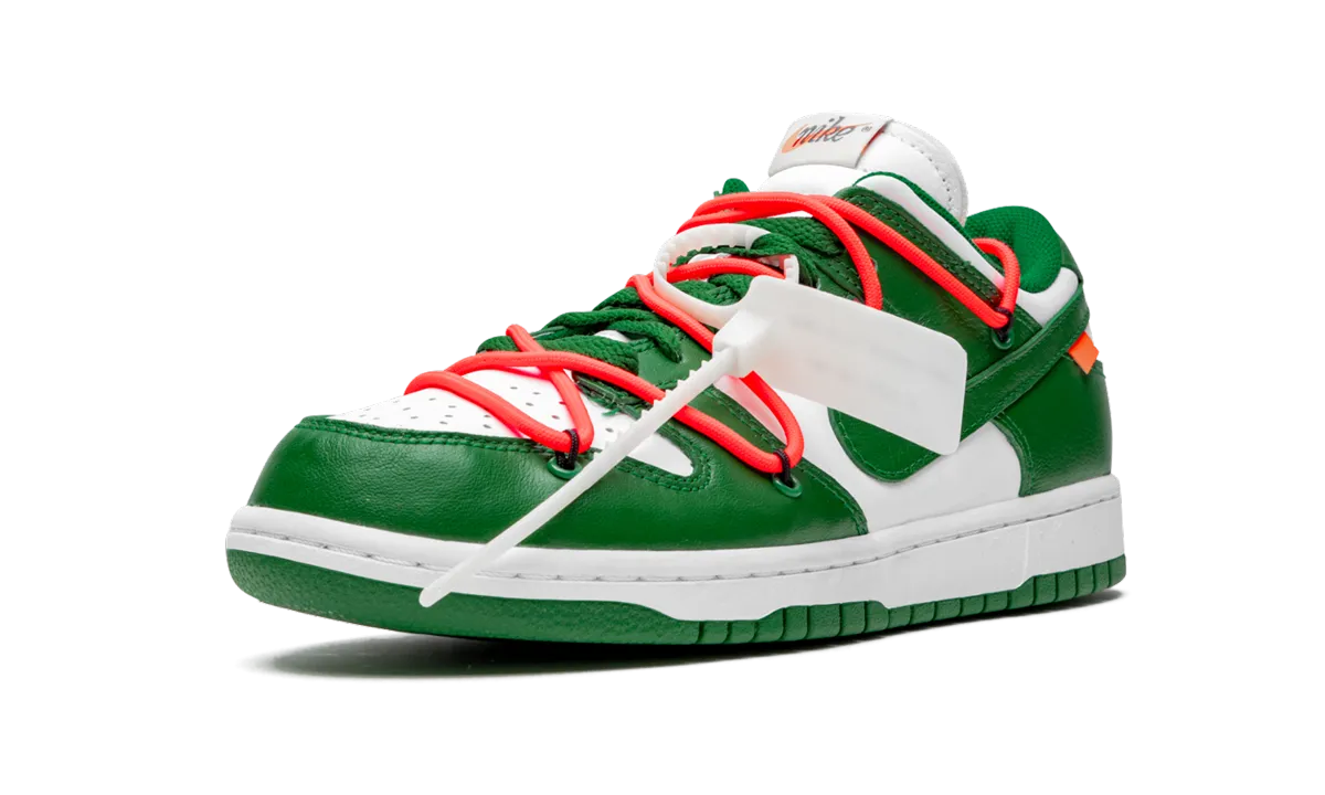 Skate Style Dunk Low "Off-White - Pine Green"