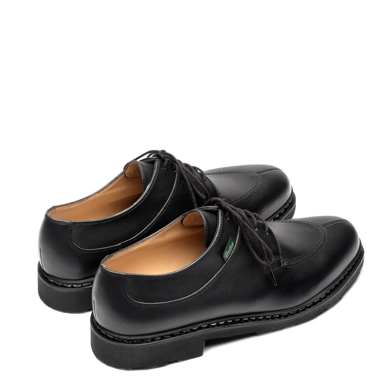 Paraboot Avignon Griff II Shoe Black Supportive Core Office Workers Anti Fatigue Technology