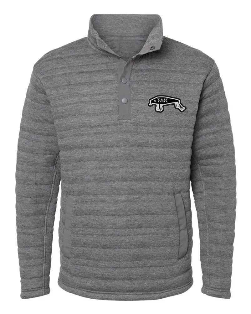 Everyday Look Quilted Henley Pullover