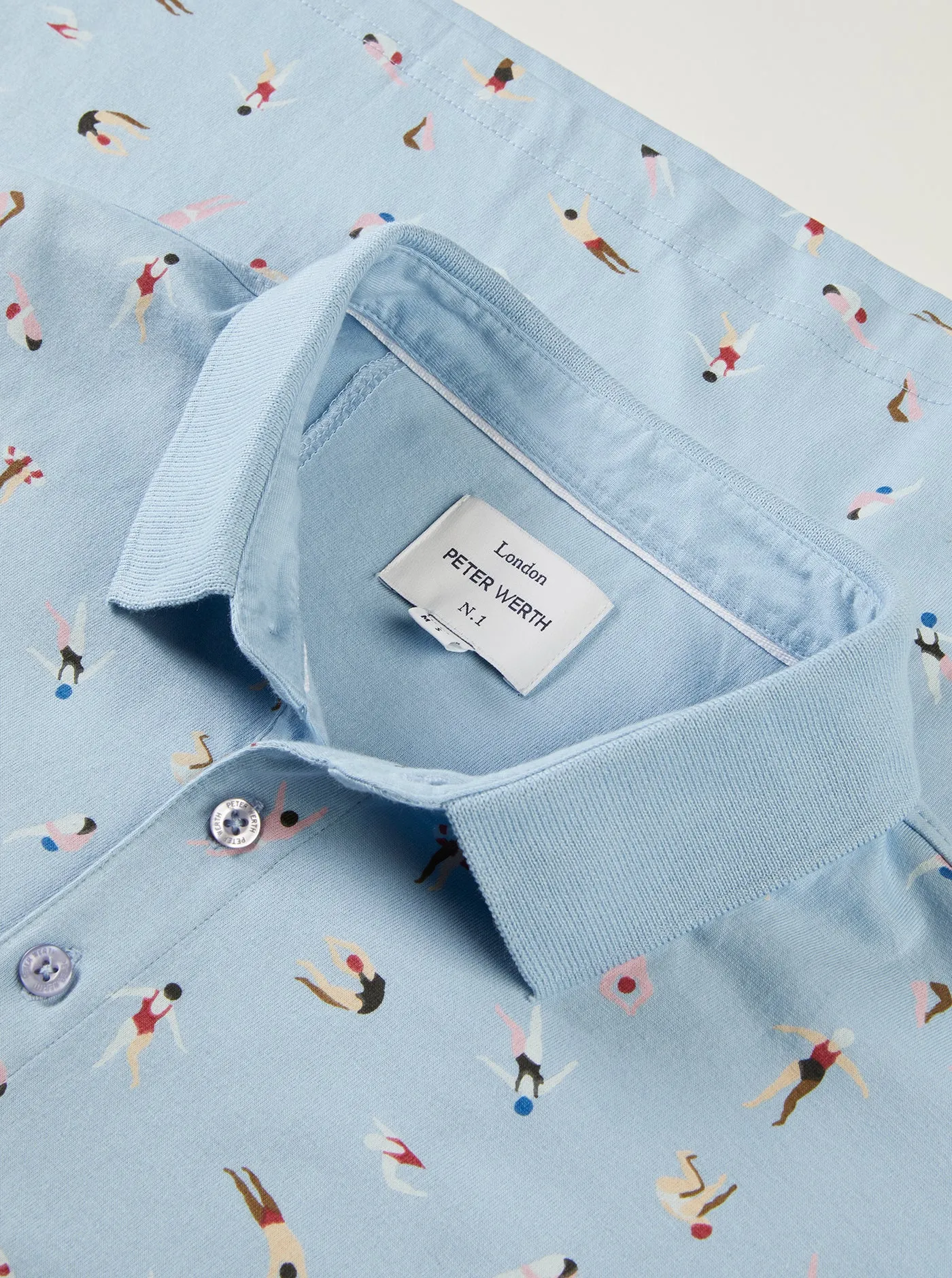 Quirke Polo - Light Blue Chic Fit