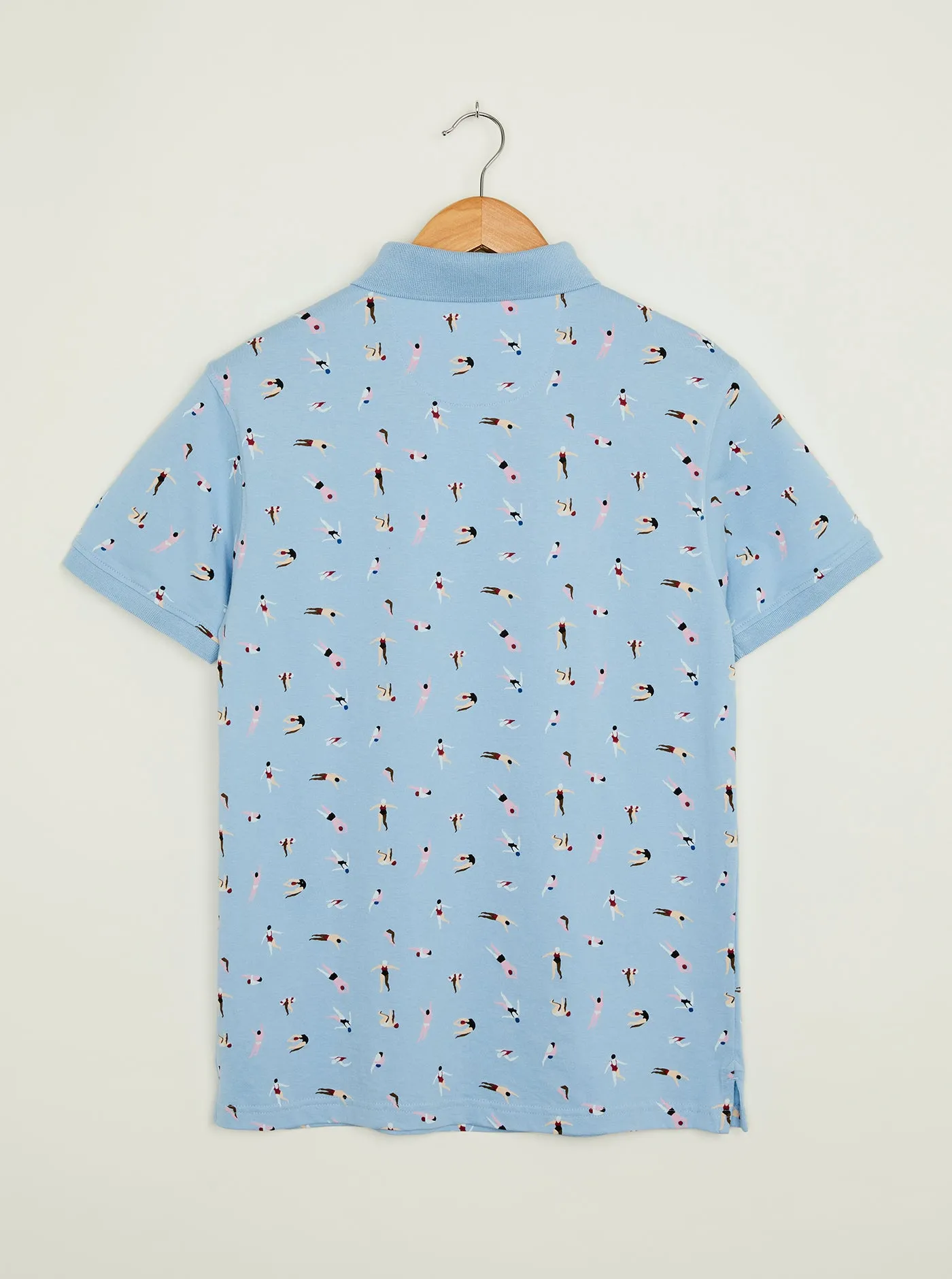 FlexibleJointConstruction Smart Fit Quirke Polo - Light Blue