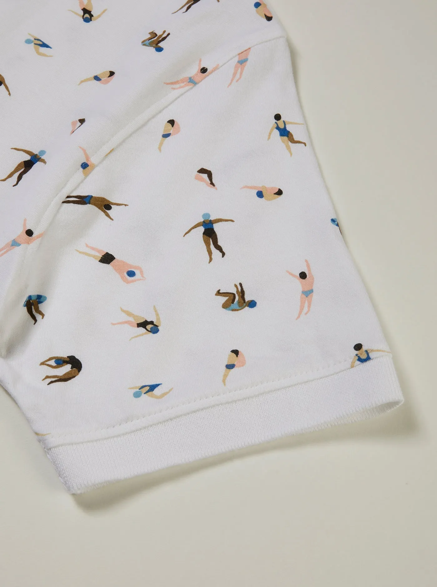 HighDensity Weave CompressionKnit Quirke Polo - White