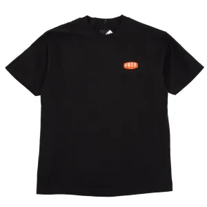 Breathable fabric Raised Up S/S T-Shirt (Black) VBU