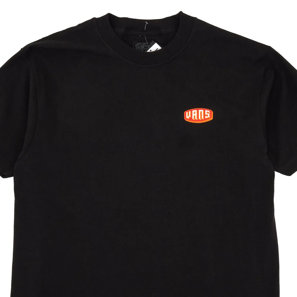 Stylish Wearable ComfortFirst Raised Up S/S T-Shirt (Black) VBU