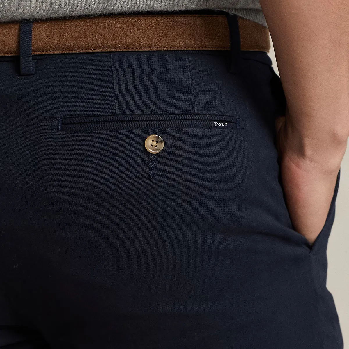 Quick Dry Technology Ralph Lauren - Slim Chino Short in Aviator Navy