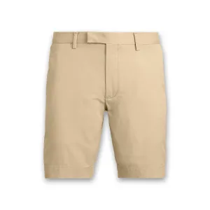 Light Reflective Trim Ralph Lauren - Slim Chino Short in Classic Khaki