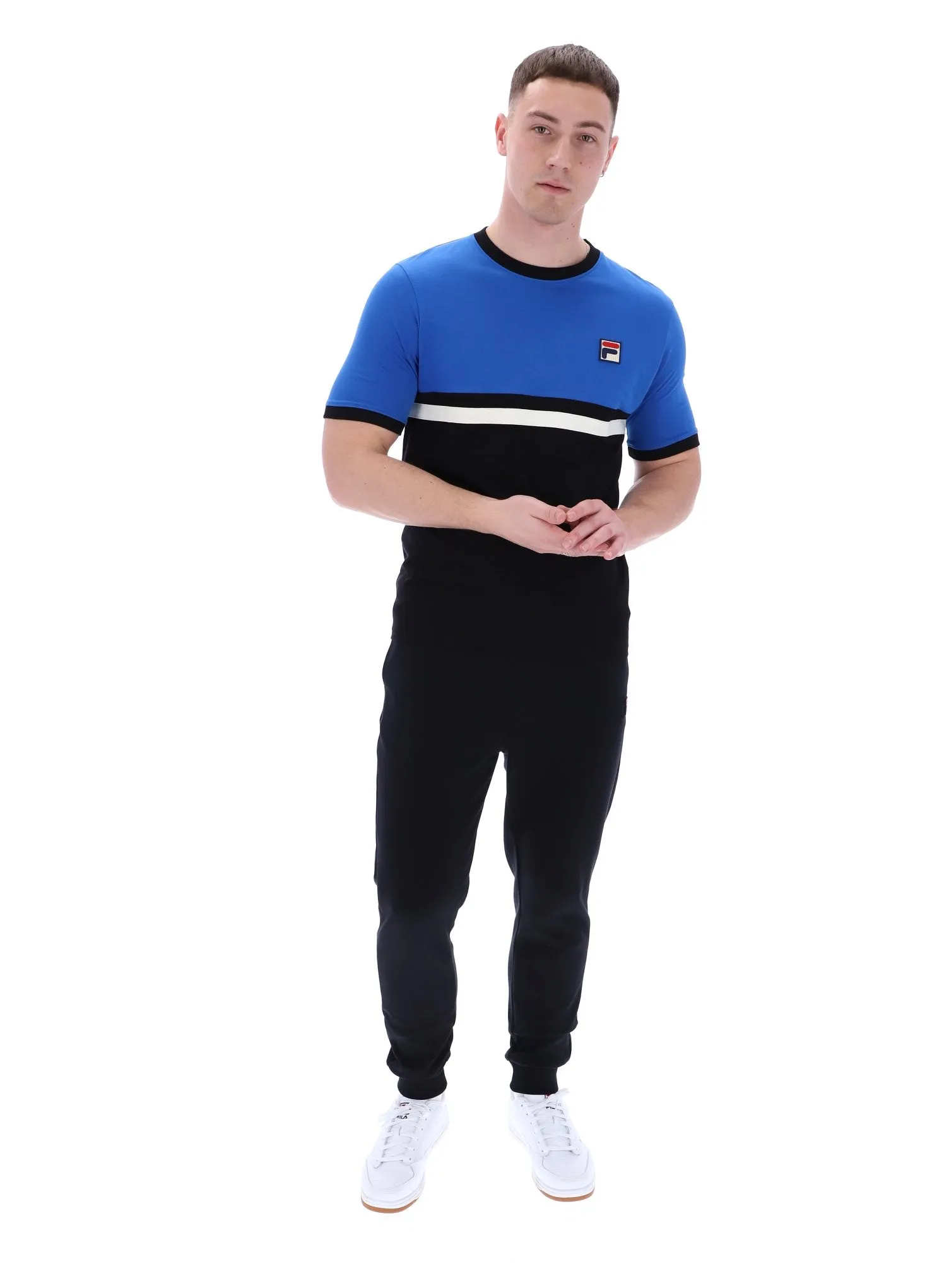 Randy Contrast Rib T-Shirt Easy Layer