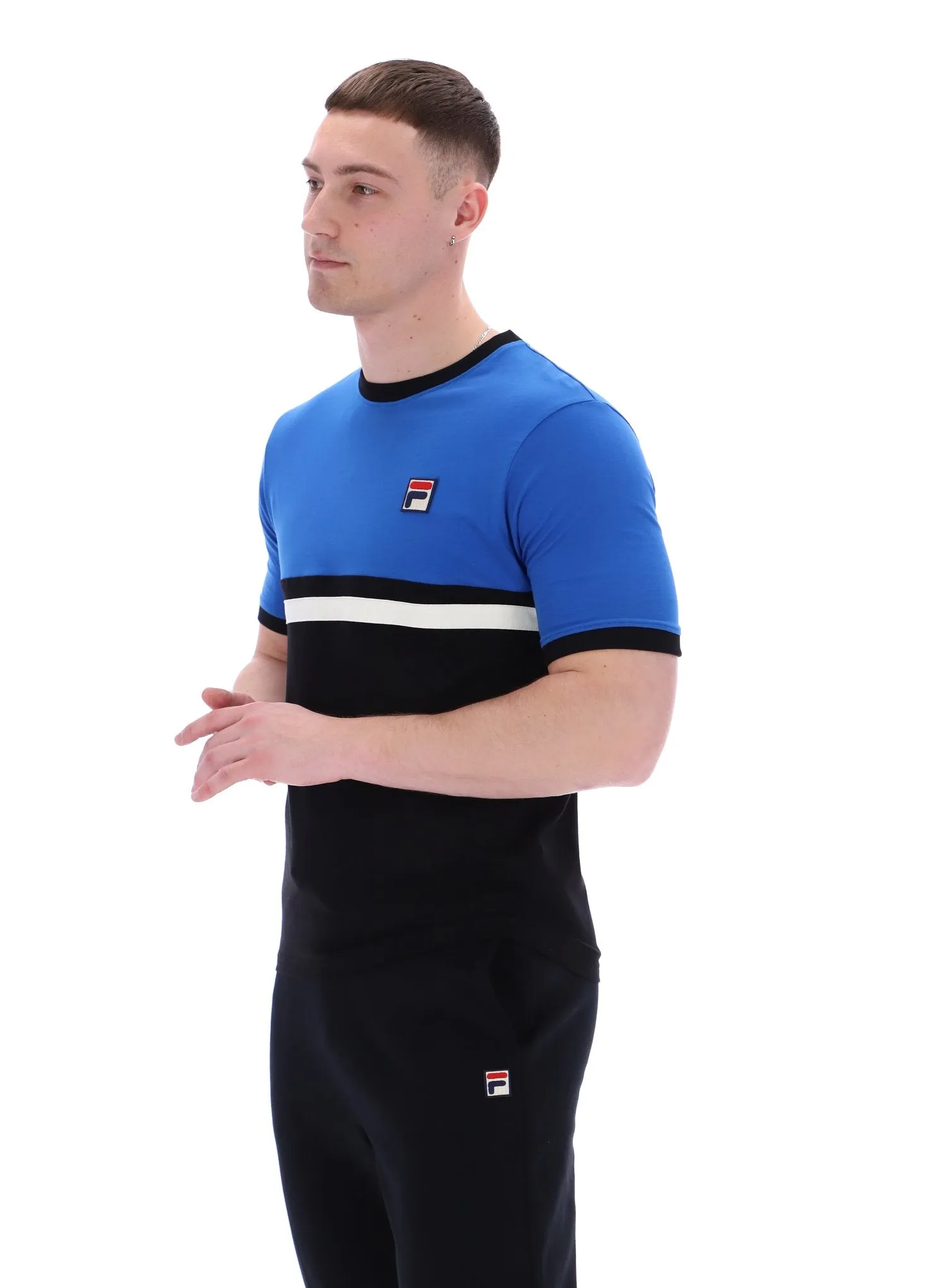 regular but not boring Comfort Stretch Fit Randy Contrast Rib T-Shirt