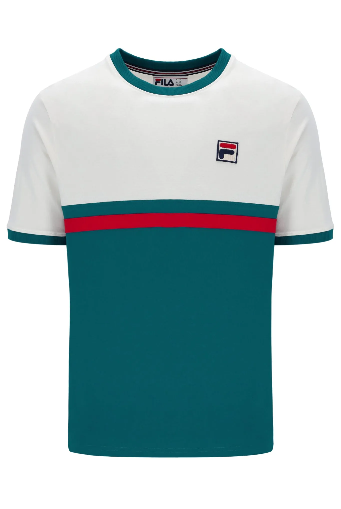 Randy Contrast Rib T-Shirt Indoor Event Quality Fabric