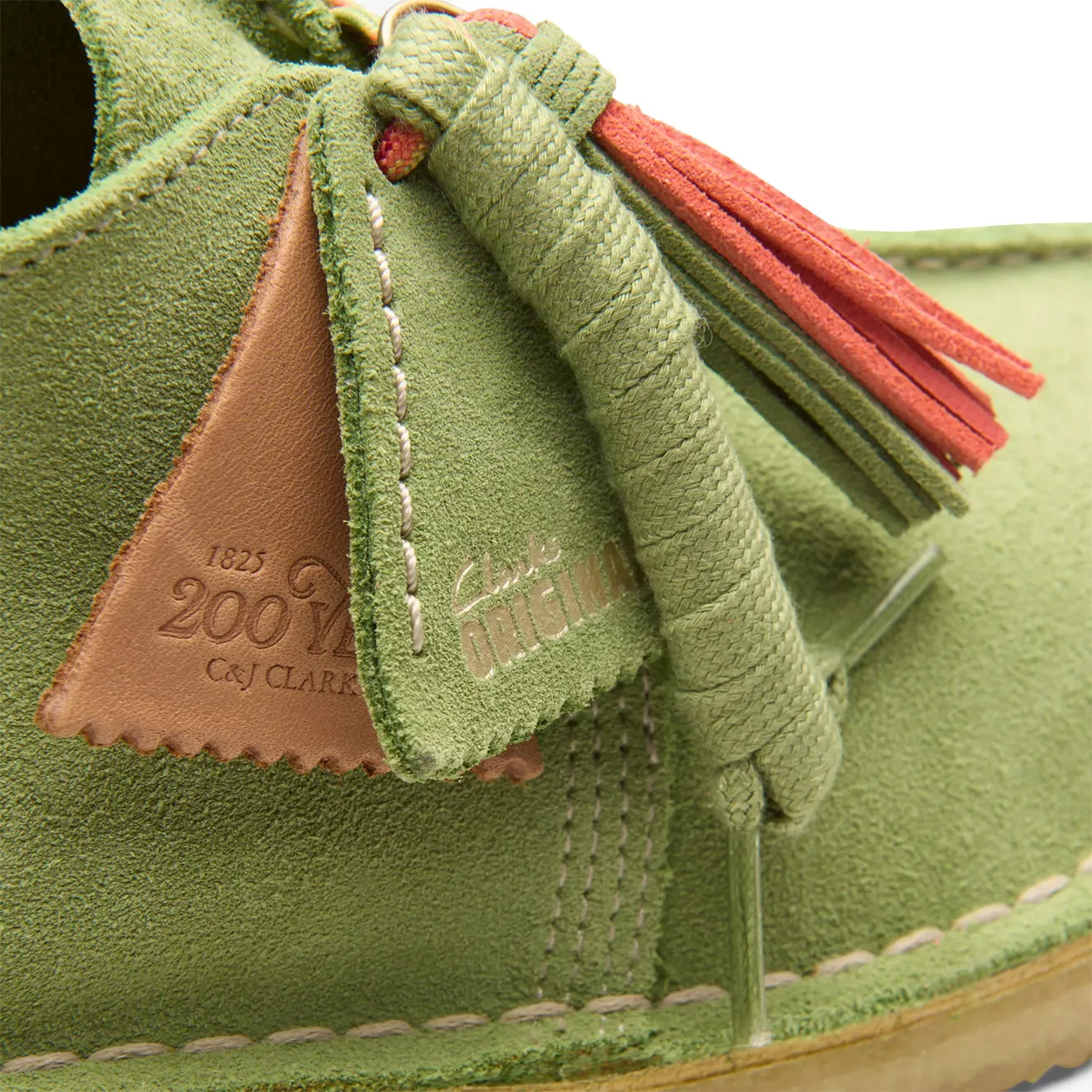 All Weather Everyday Users Sea Breeze Clarks Originals Desert Trek Apple Suede