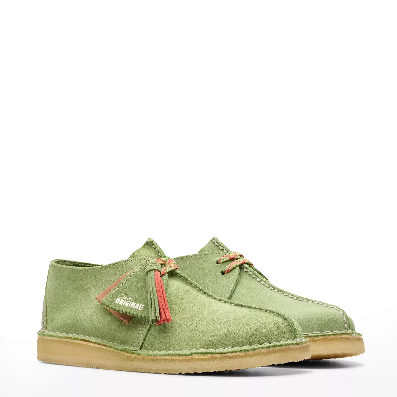 Clarks Originals Desert Trek Apple Suede Ocean Edge