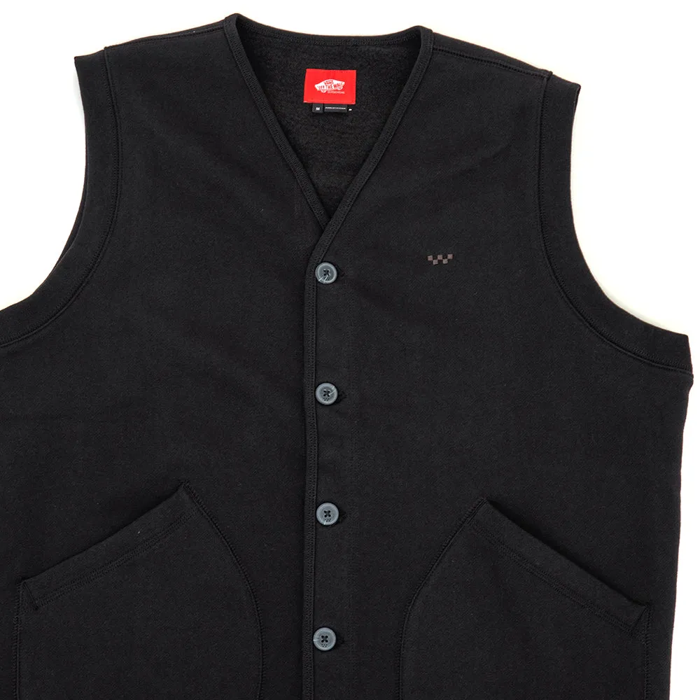 Cheap Nice Skate Fleece Vest (Black) VBU