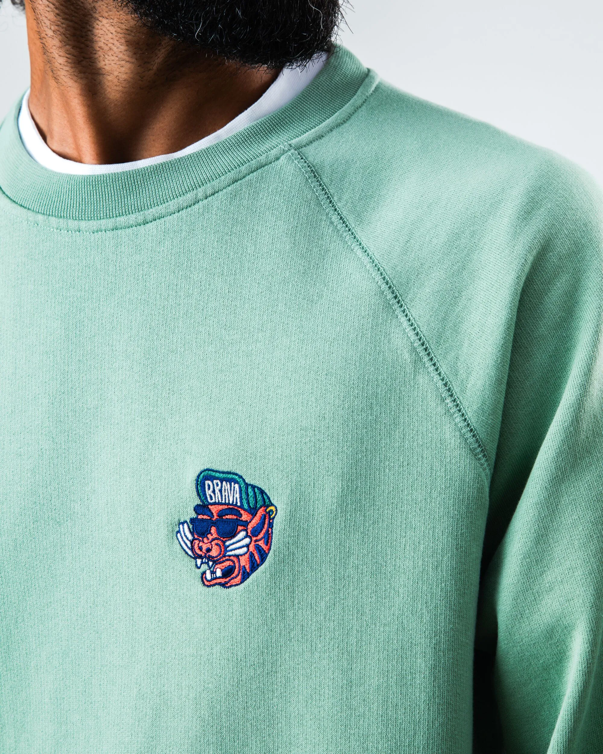 Asis Percales Tigris Sweatshirt Green product safety Limited Edition