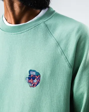 Asis Percales Tigris Sweatshirt Green product safety Limited Edition