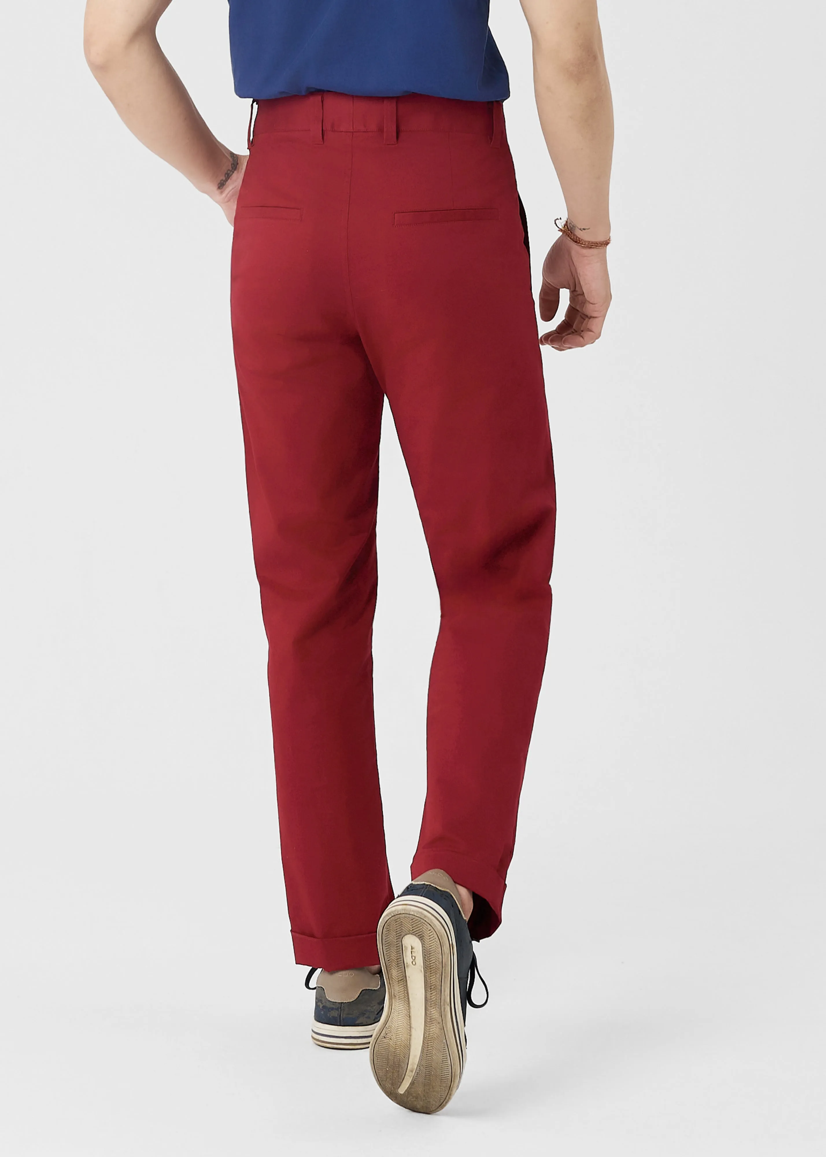 Chilly Weather Comfort DORADO - BURGUNDY