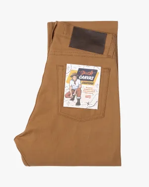 Naked & Famous Denim True Guy Regular Straight Mens Jeans - Duck Canvas Selvedge Button Fly Closure Closet Must