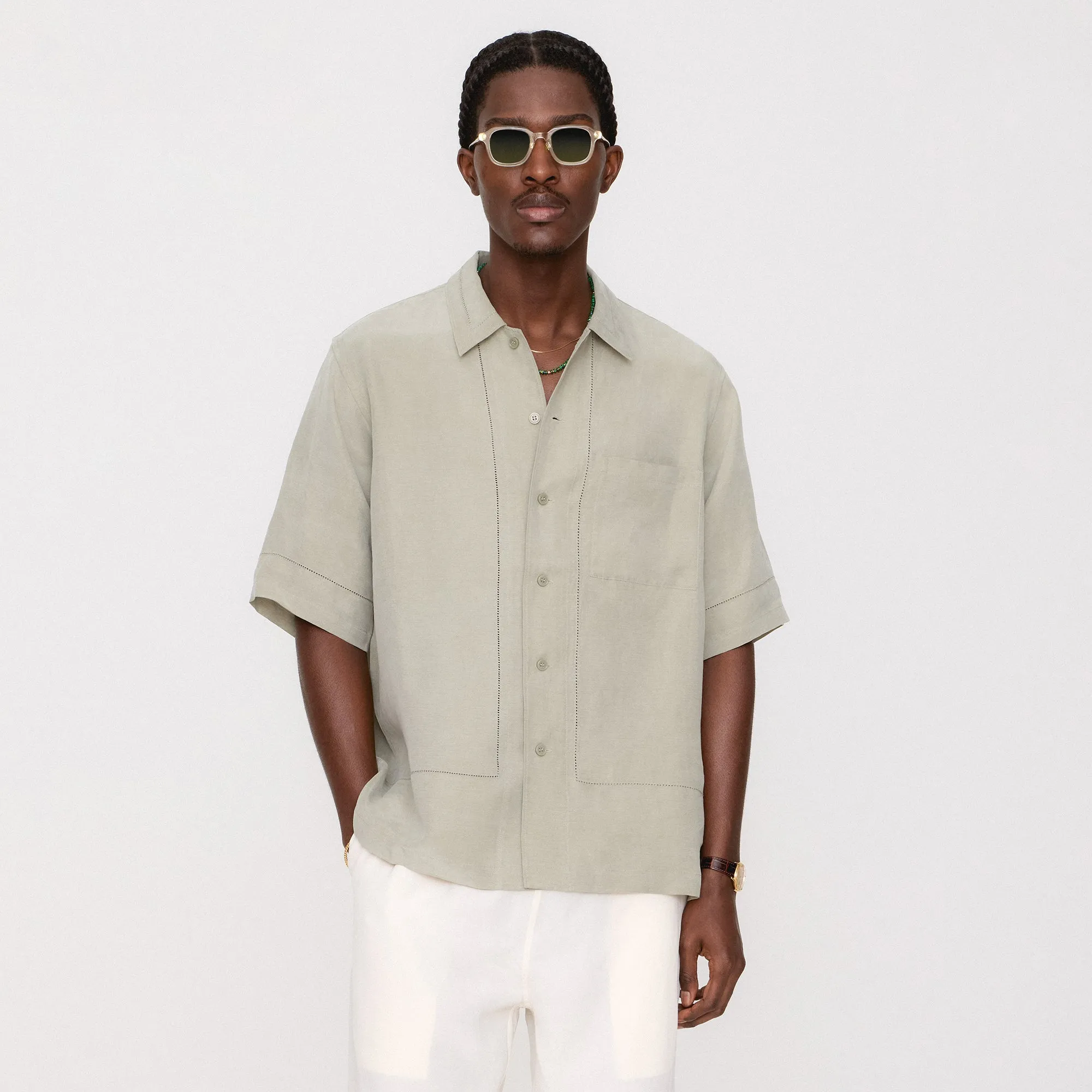 Cold Resist Kith Elton Buttondown - Haze